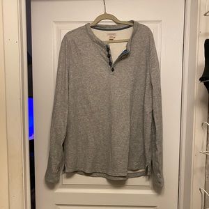 Carbon2Cobalt pullover Henley, Excellent condition